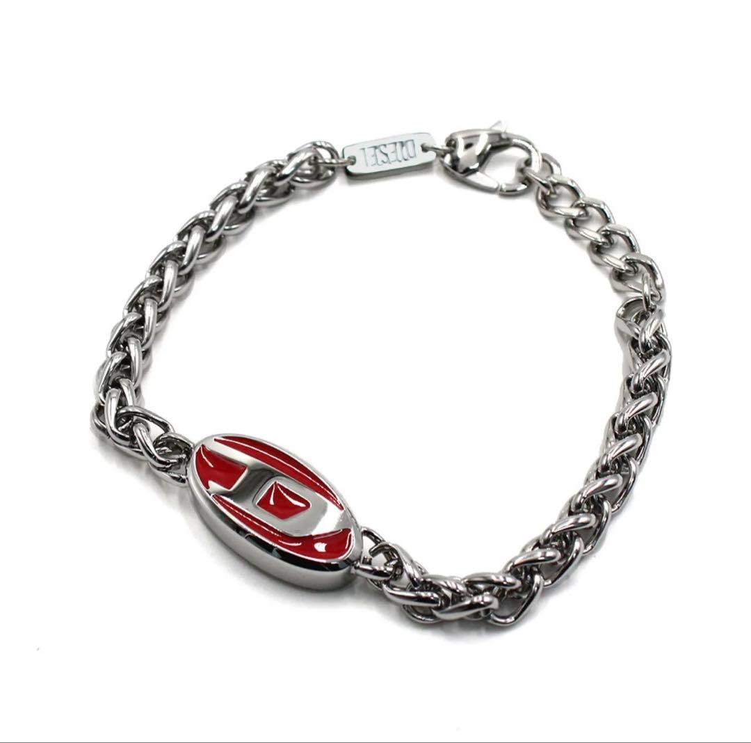 DIESEL ディーゼル ブレスレット シルバー DX1445040