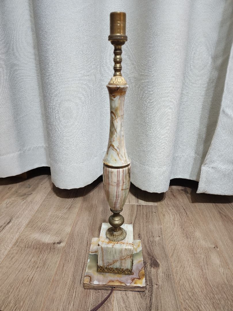 希少 大理石 フロアスタンド 照明 ライト