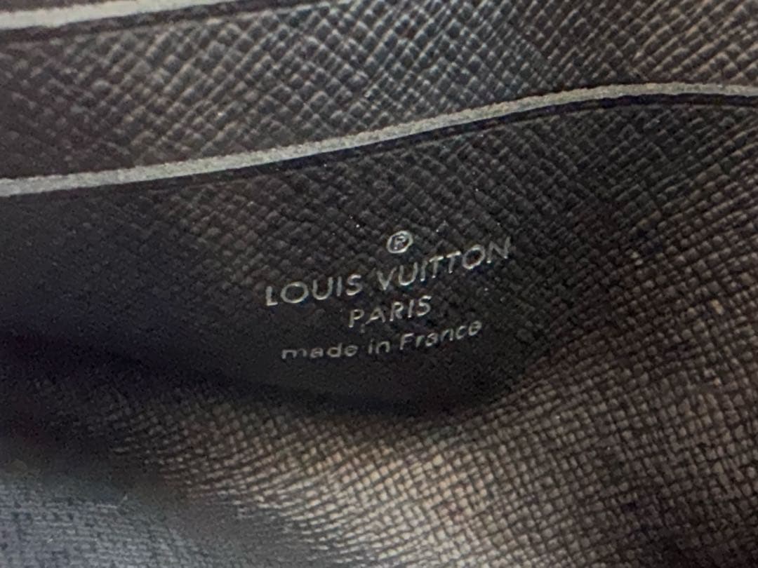 美品★ルイ・ヴィトン ダミエ・グラフィットポルトモネ・ジュール小銭入N63237