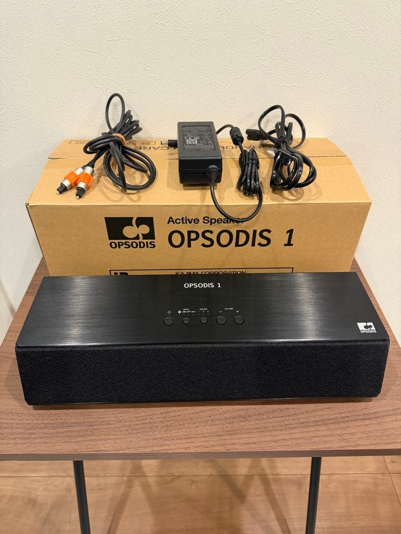 鹿島建設　OPSODIS 1 アクティブスピーカー