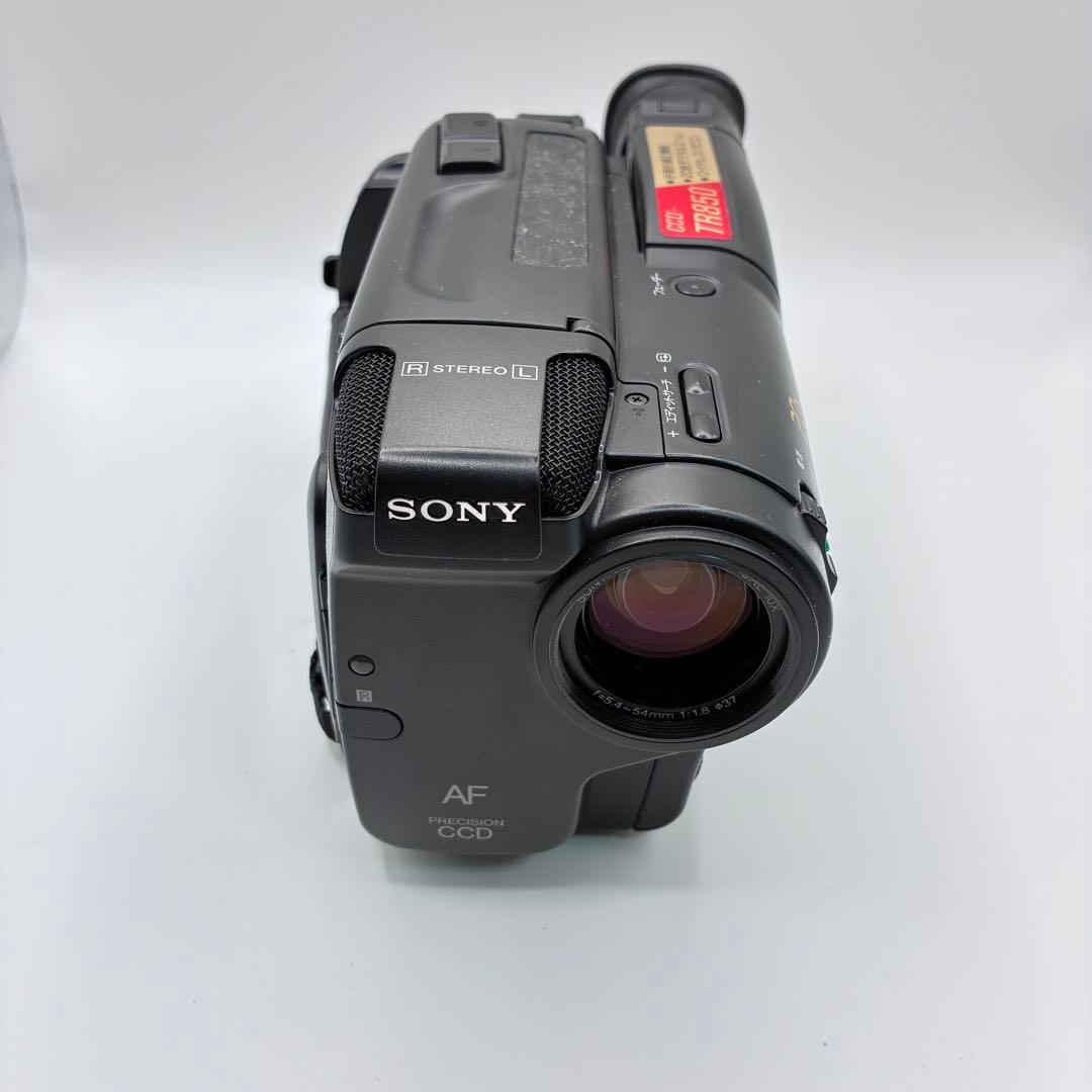 SONY　CCD-TR850　Hi8 8mmテープ対応ビデオカメラ