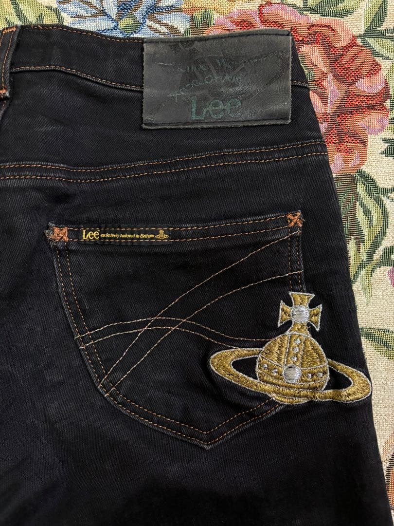 ヴィヴィアンウエストウッド アングロマニア　Lee スキニーデニム　黒