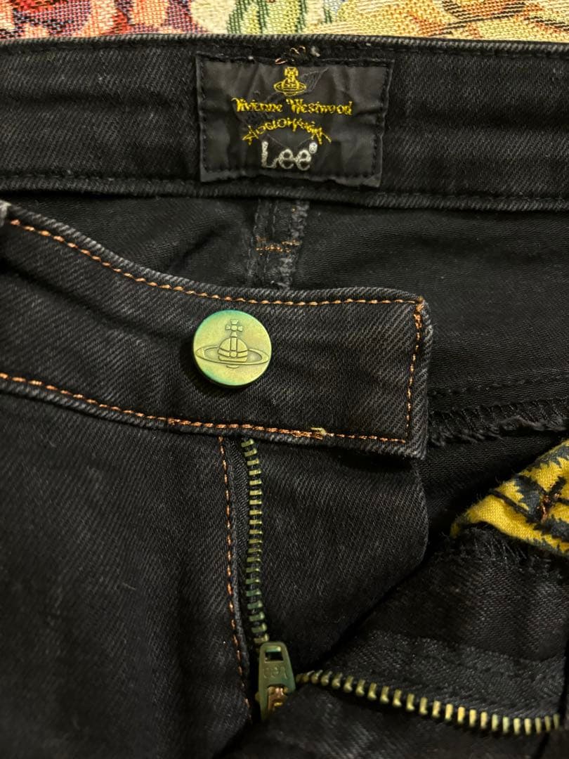 ヴィヴィアンウエストウッド アングロマニア　Lee スキニーデニム　黒