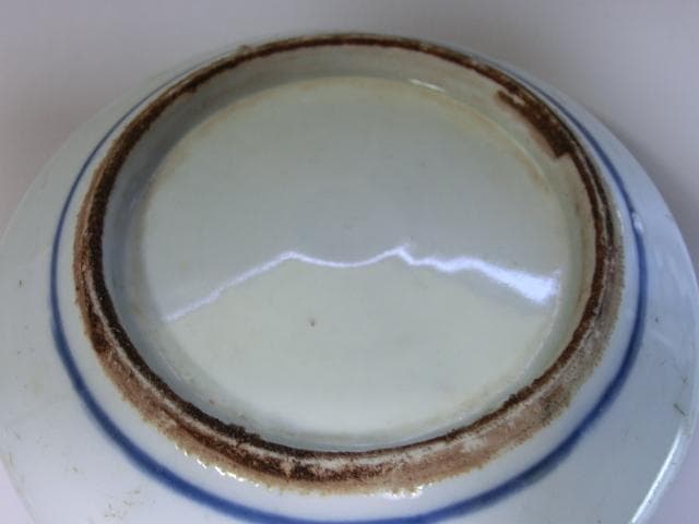 鉢■微塵唐草重鉢 蓋物 三段重鉢 古伊万里染付 菓子器 時代物 江戸期 骨董品■