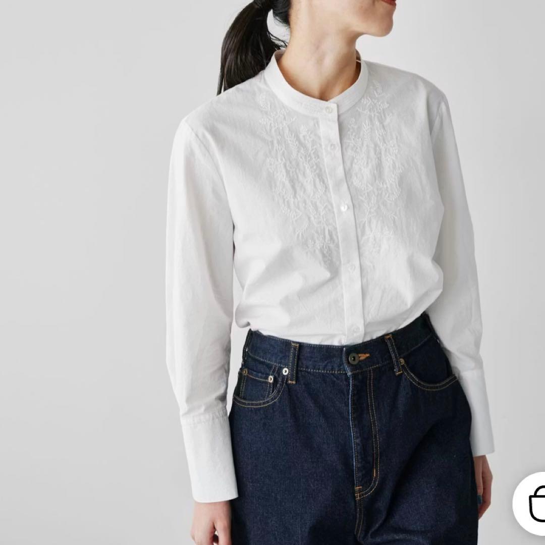 「カジュアルすぎない大人顔」新定番のテーパードデニム インディゴ Mサイズ