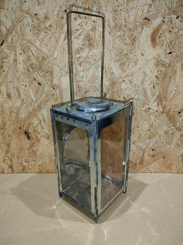 ヴィンテージ品　極美品1930年代　スイス軍フォールディングキャンドルランタン