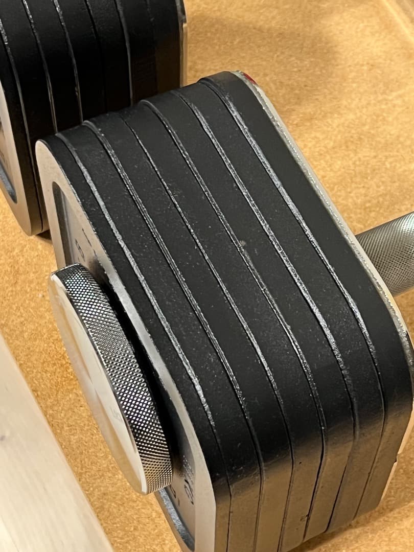 引取限定 クイックロックダンベル ペア68kgセット IRONMASTER