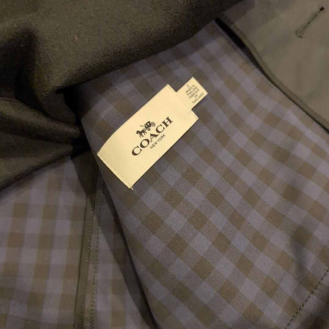 COACH ブラック トレンチコート