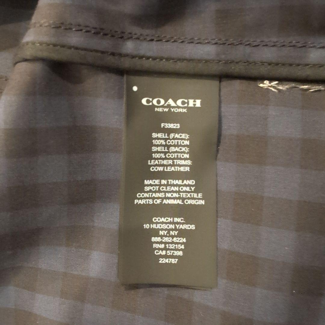 COACH ブラック トレンチコート