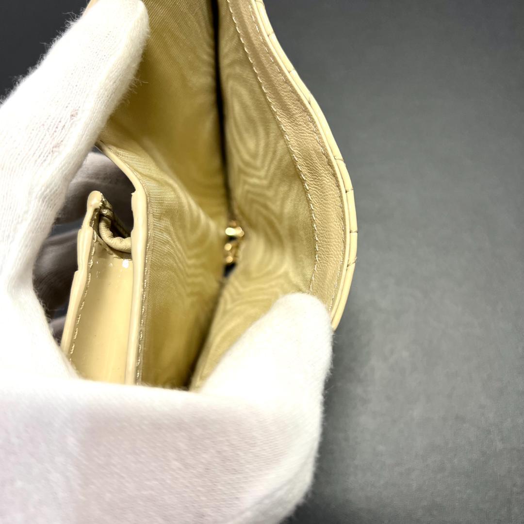 ✨正規品＆極美品‼️✨ レディ ディオール コンパクト カナージュ 二つ折り財布