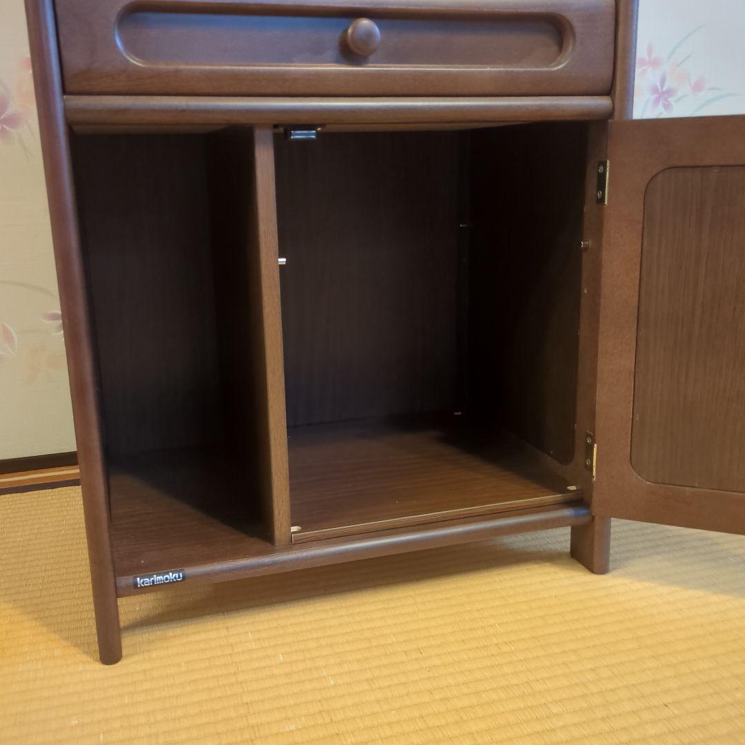 karimoku カリモク 天然木キッチンカウンター キャビネット サイドボード