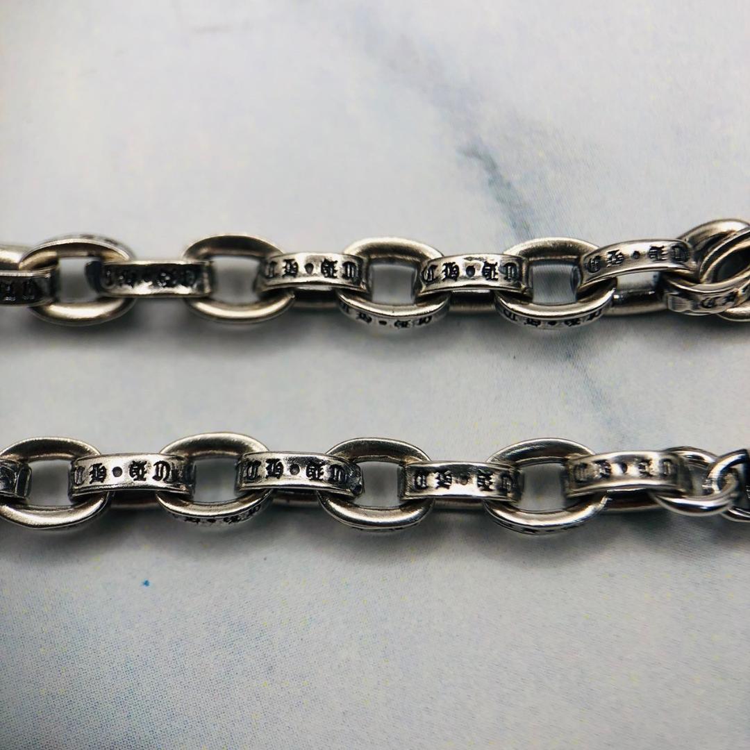 シルバー925 ペーパーチェーン　ブレスレット　20cm 　2-33　4044