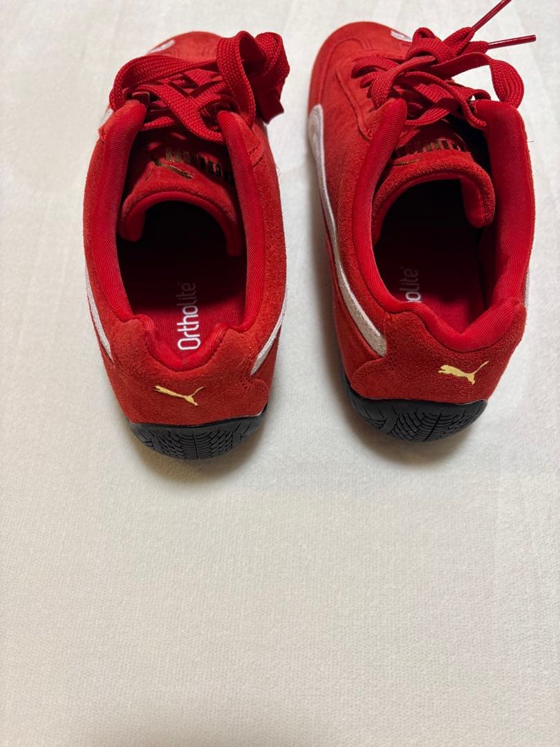 PUMA スピードキャット レッドスニーカー23.5cm