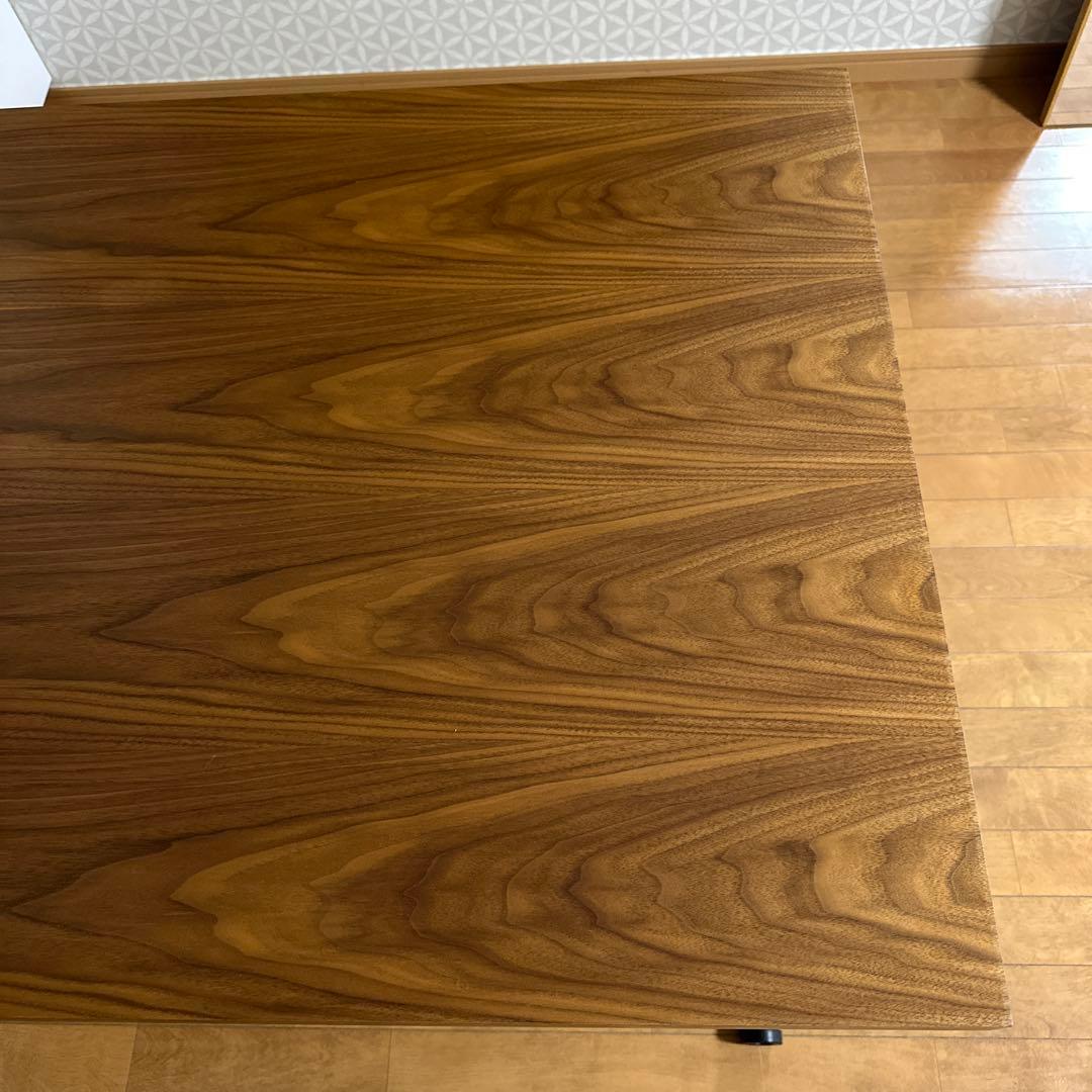【直接引き取り可】ニトリ 昇降式ダイニングテーブル(ウォルナット)