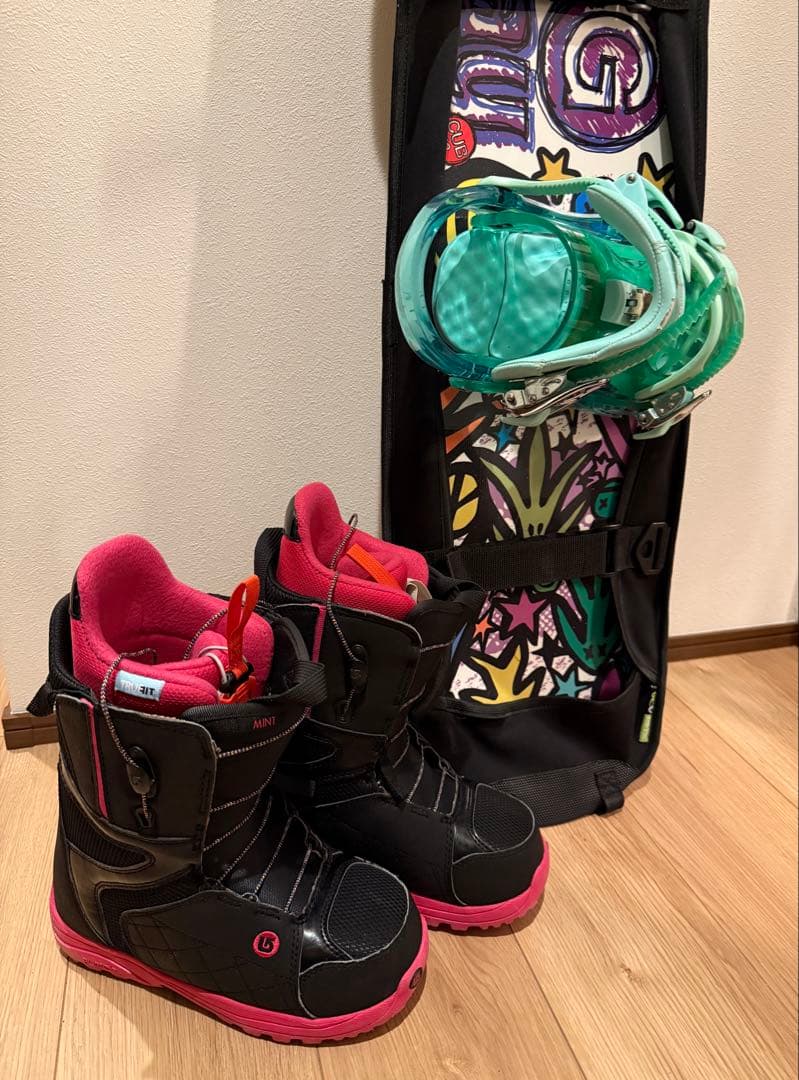 Gray cub 132 スノーボード 4点セット Burton ブーツ22cm