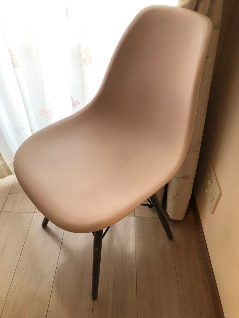 ※引き取り イームズ チェア ダイニングチェア キズ防止 木脚 椅子 4脚