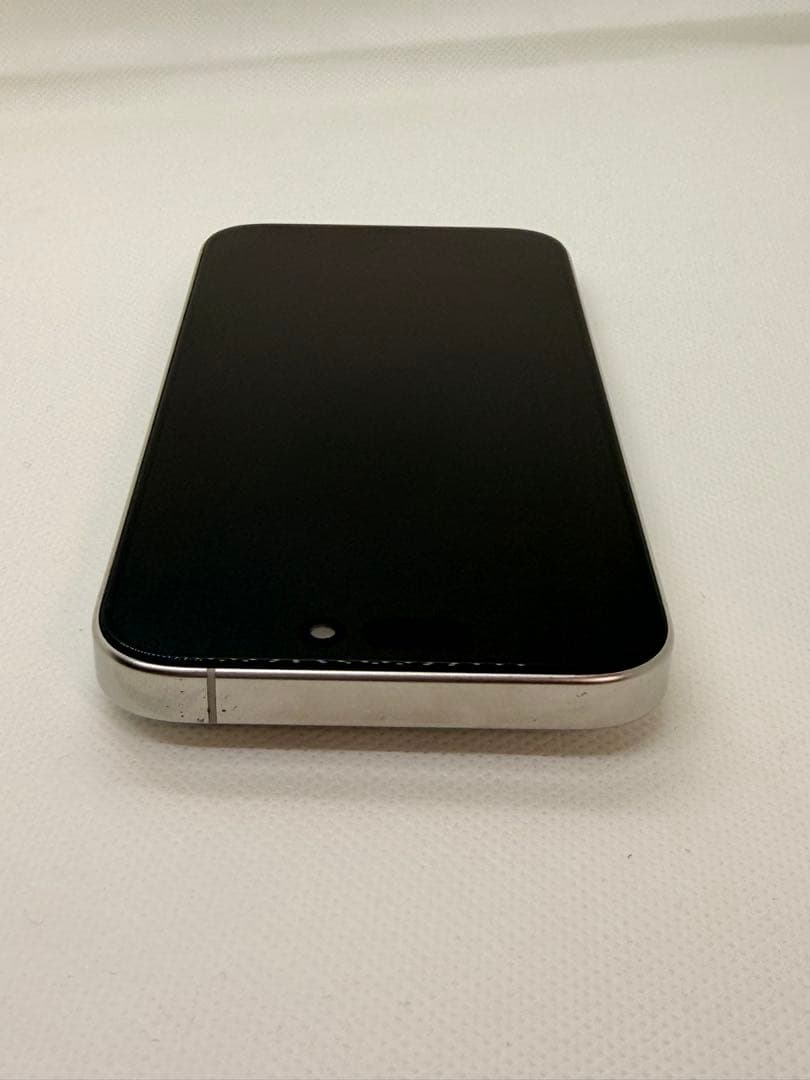 iPhone 15Pro 128GB チタニウムホワイト ジャンク 画面不良あり