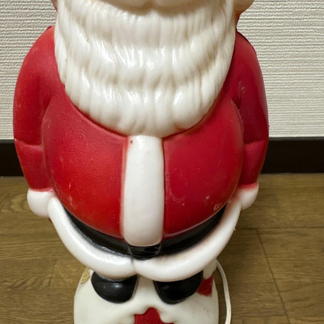 アンティーク　サンタクロースランプ