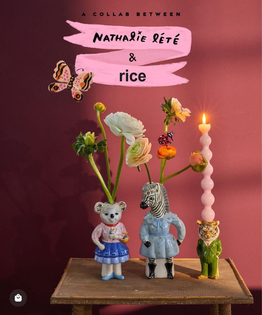 新品未使用　限定品！　ナタリーレテ✖️rice 3点セット
