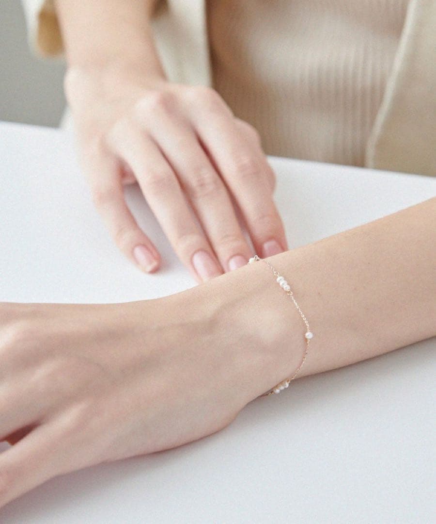 【箱付】ete ブレスレット　ピンクゴールド