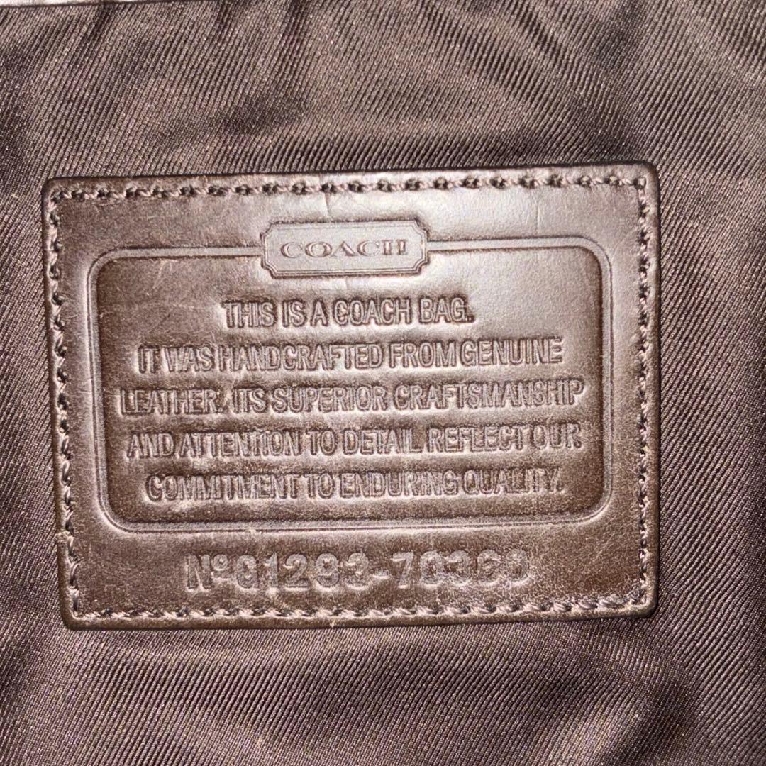 COACH トンプソン ボディバッグ レッドレザー希少カラー！