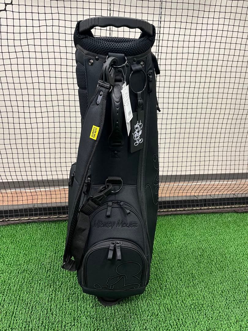 新品 BLACK MICKEY スタンドバッグ