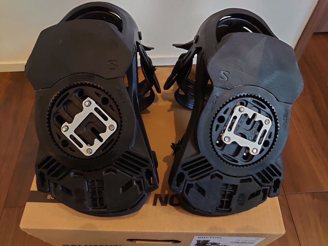 SALOMON スノーボード ビンディング リズム ブラック