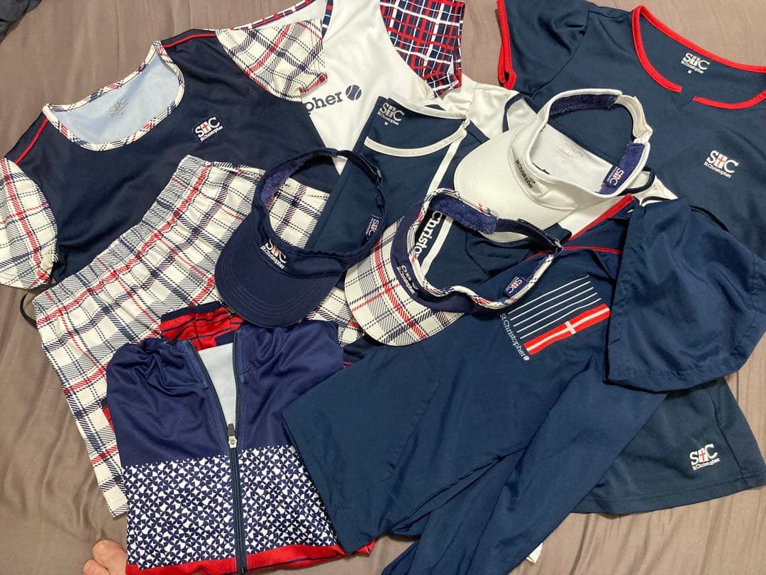 テニスウェア　セット9+3点　セントクリストファー　Mサイズ