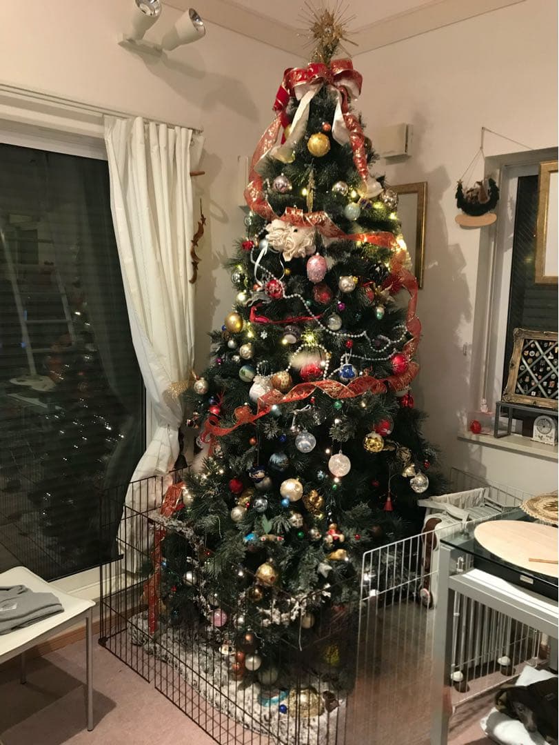 クリスマスツリー 大型　180cm+