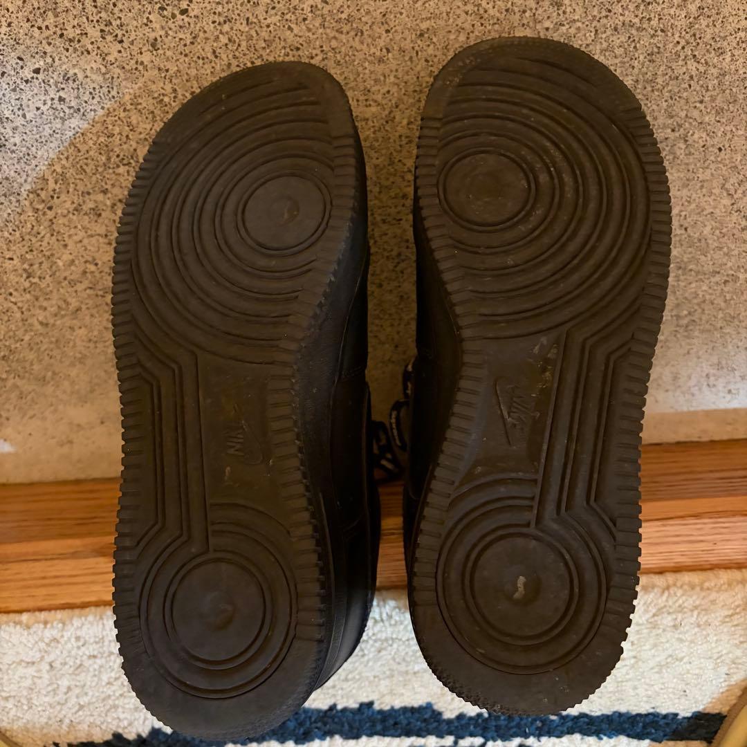 Supreme Nike Air Force 1 ブラック　25cm