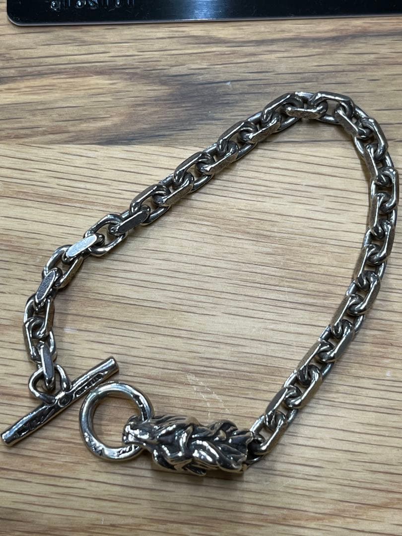 BWL ビルウォールレザー　ホースヘッド シルバーブレスレット　シルバー925