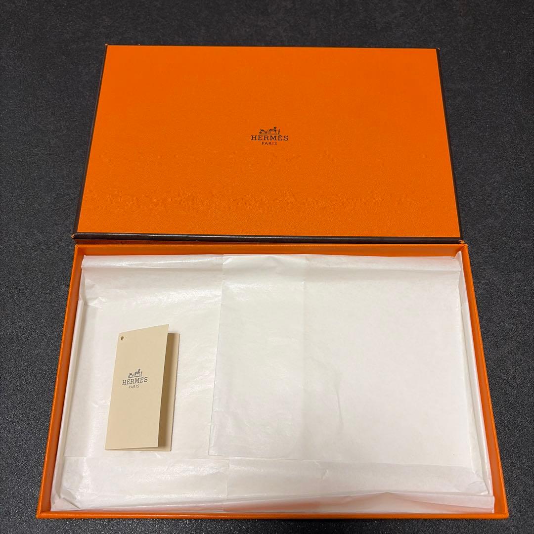 ぽん酢さん専用　エルメス シチズンツイルロング シルクイン 長財布