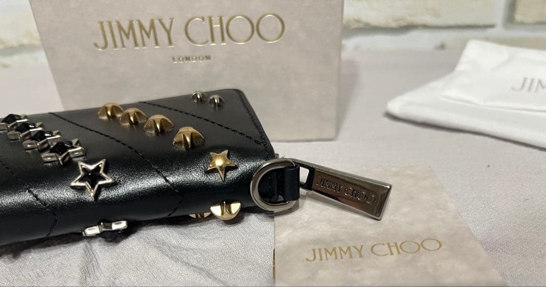 JIMMY CHOO ケース ブラック danny