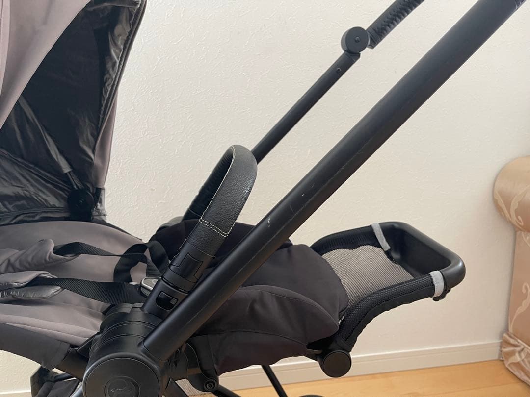【綺麗】サイベックス ミオス ブラックフレーム グレー ベビーカー