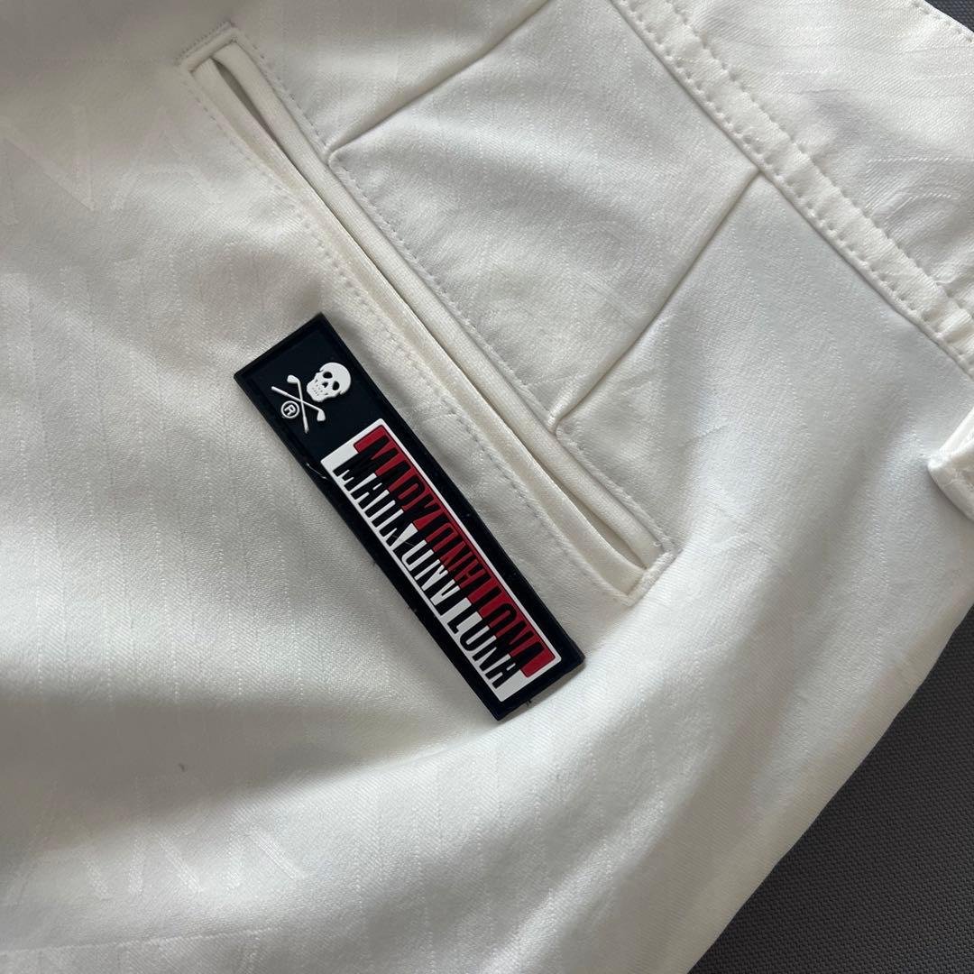 MARK&LONA マークアンドロナ　セットアップ　総柄　ロゴ　メンズ　ゴルフ