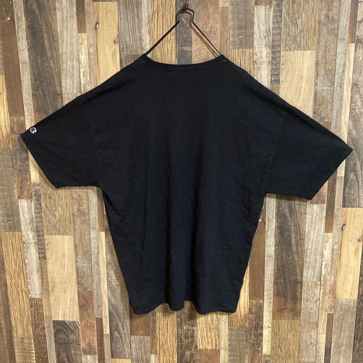 チャンピオン NBA バスケ デニス・ロッドマン Tシャツ USA古着 半袖 黒
