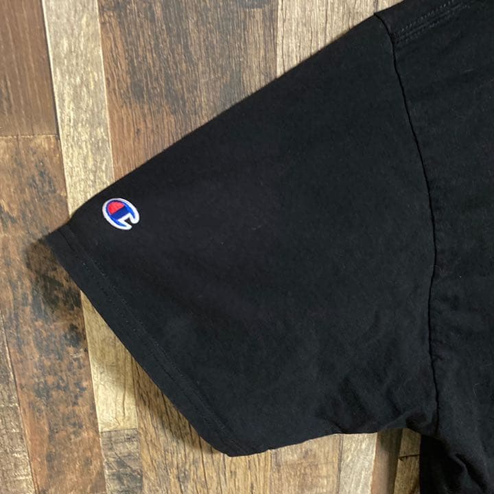 チャンピオン NBA バスケ デニス・ロッドマン Tシャツ USA古着 半袖 黒