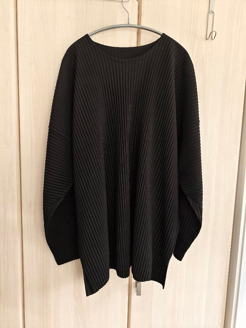 オムプリッセ　HOMME PLISSÉ長袖　トップス　サイズ3　ブラック