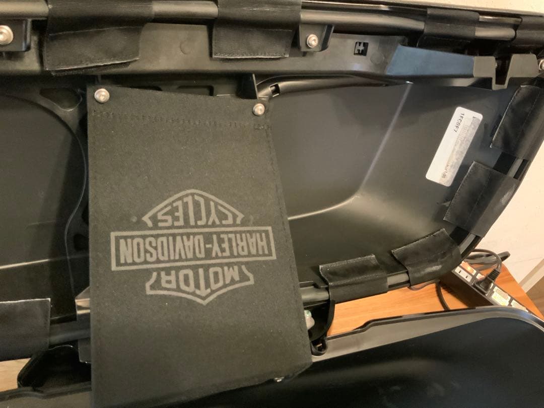 ハーレー　ツーリングモデル　サドルバッグ　アレンネスラッチカバー