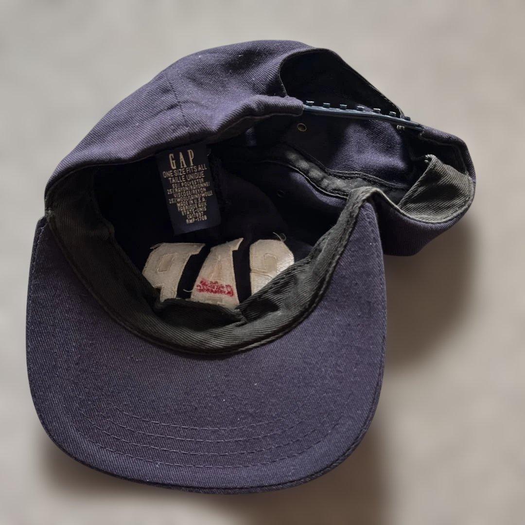 90s 美品 OLD GAP ギャップ　アメリカ製　ヴィンテージ　キャップ