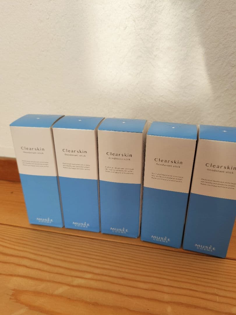 ミュゼ クリアスキン デオドラントスティック 制汗 医薬部外品 20g5本セット