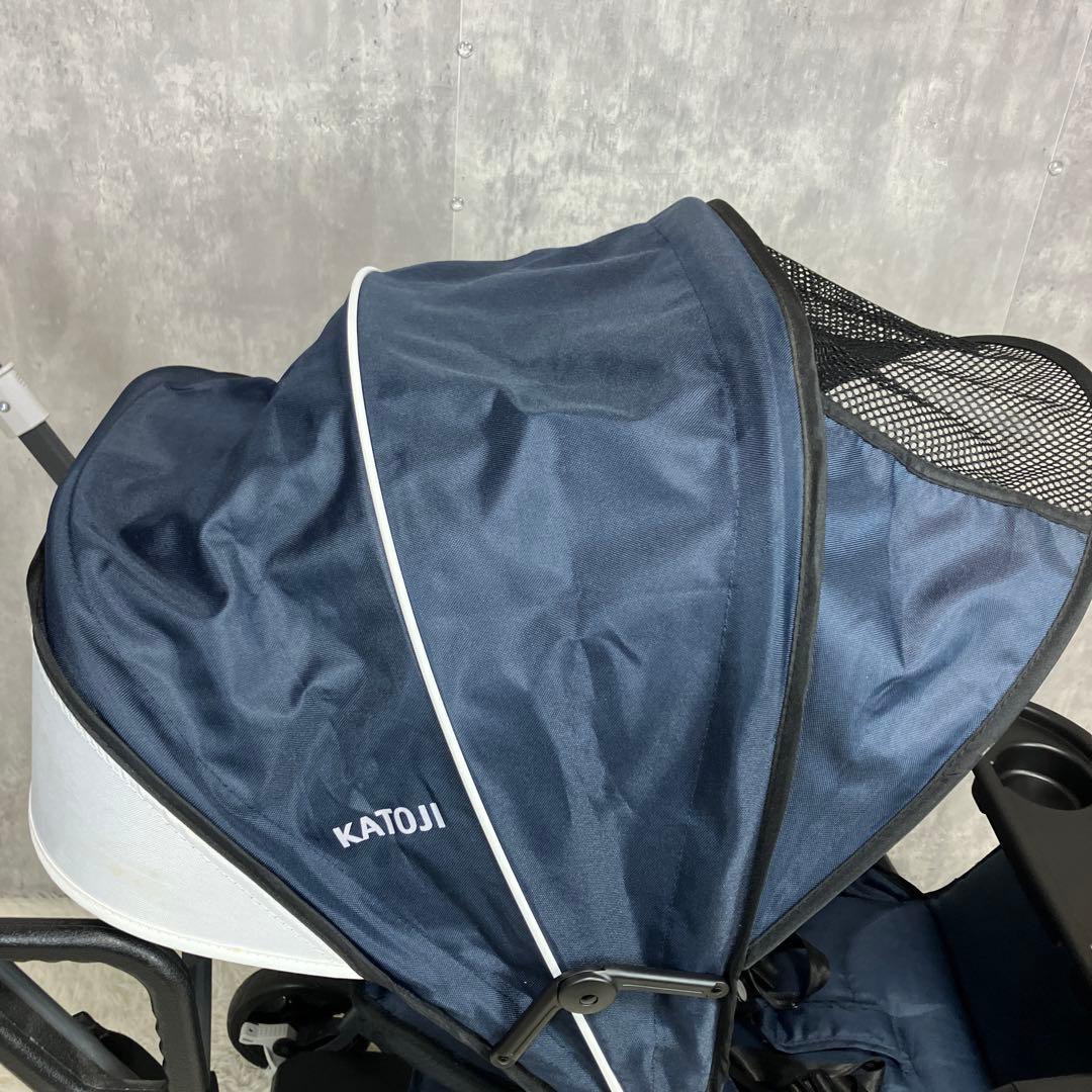 KATOJI カトージ 2人乗りベビーカー 二人でゴー