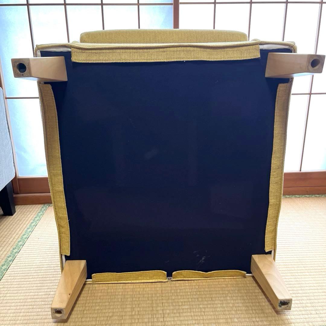 NOYES 1人掛けソファ ②イエロー