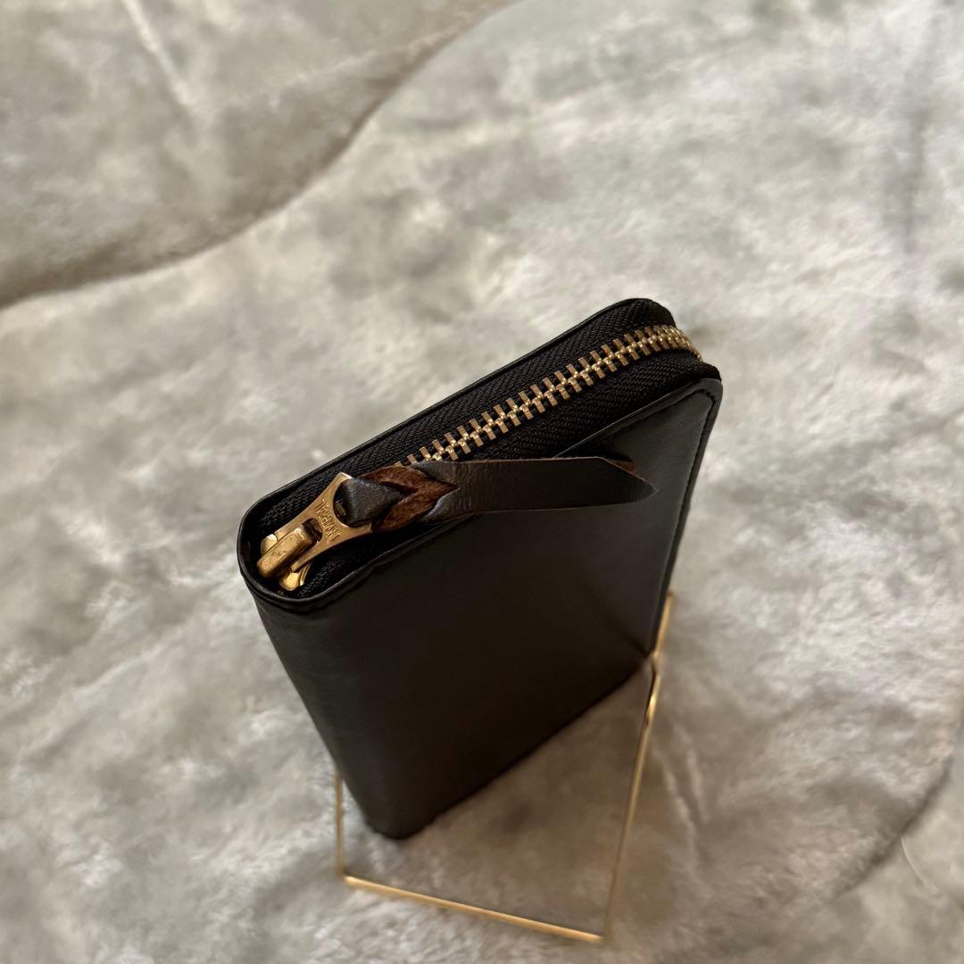⭐️未使用級⭐️　インセプション　長財布　ラウンドファスナー　レザー