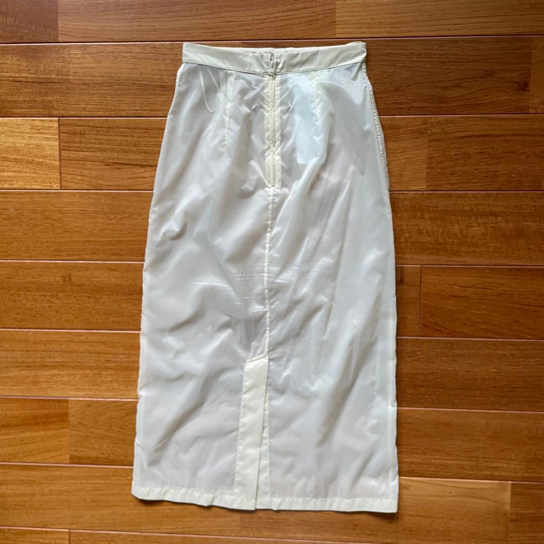 【美品】 MAISON MARGIELA ナイロンスカート シアースカート 36