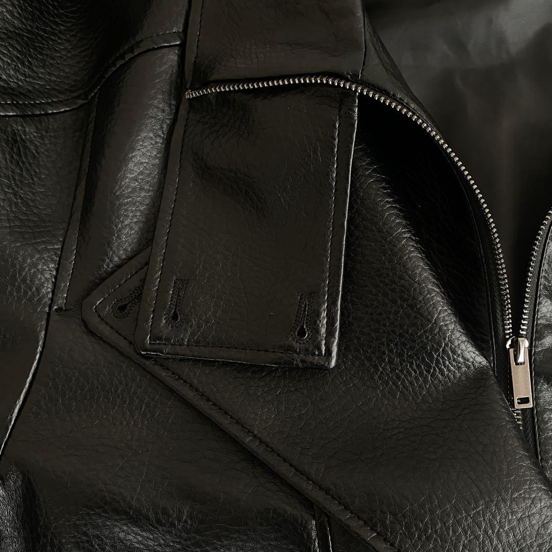 新品未使用 ザラ ZARA フェイクレザージャケット　XS