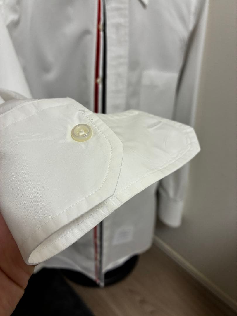 THOM BROWNE シャツ ホワイト サイズ00(xs)