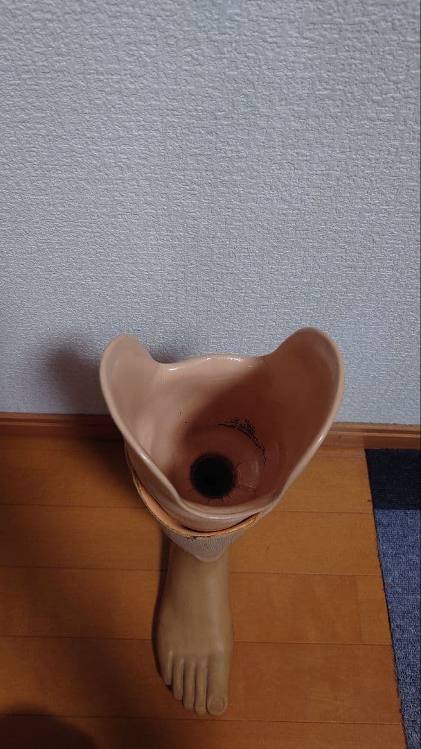 右膝下義足