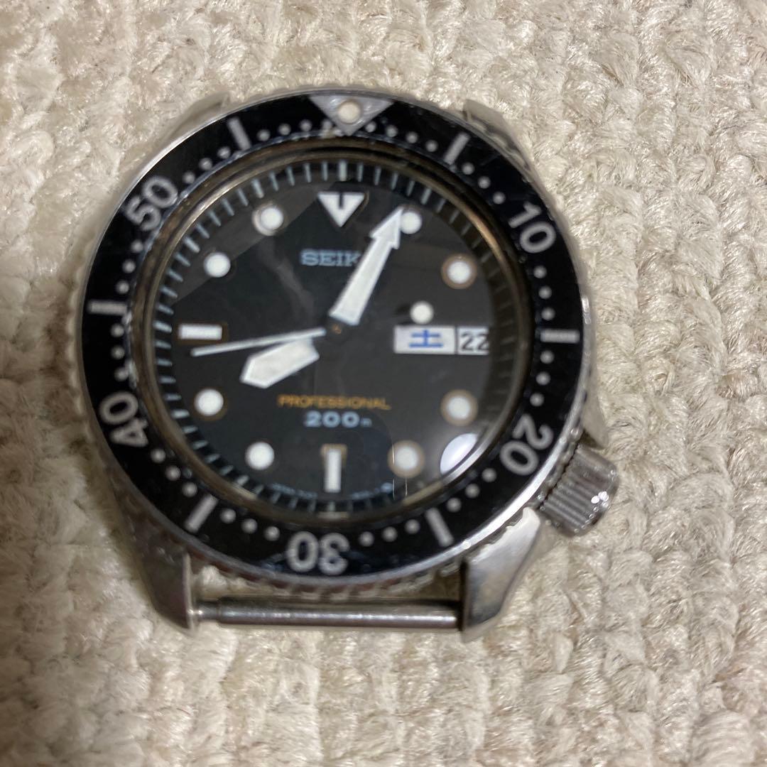 SEIKO 200m クォーツダイバーズウォッチ7C43- 6010 電池新品