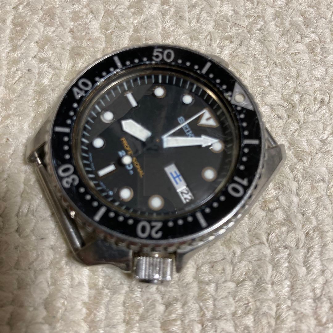 SEIKO 200m クォーツダイバーズウォッチ7C43- 6010 電池新品